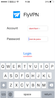 flyvpn-app-connexion
