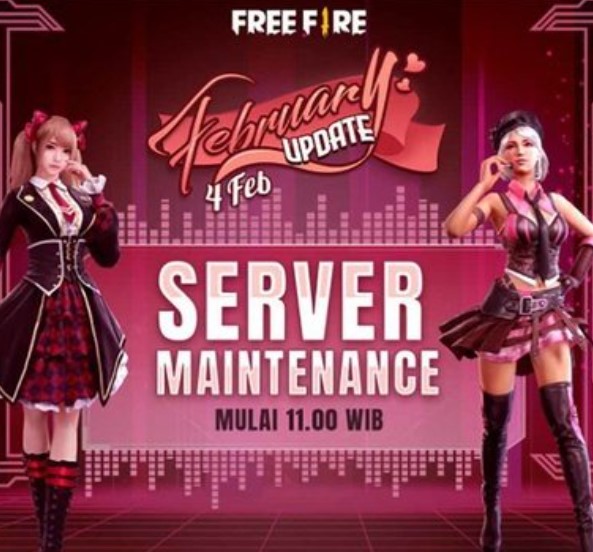 Jam Berapa Selesai Maintenance Free Fire 4 Februari 2021