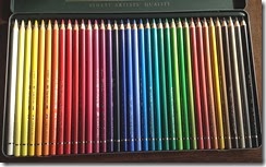 36色の色鉛筆