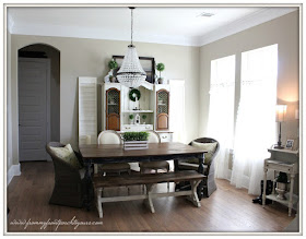 French Country Farmhouse- Dining Room-Makeover- From My Front Porch To Yours