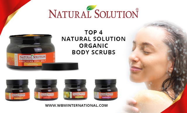 Top 4 Natural Solution Organic Body Scrubs 