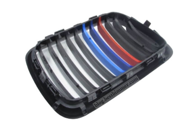 Grill BMW E36 Facelift Tahun 1997-1999 - Warna Hitam Mengkilap - M Colour - Bahan ABS