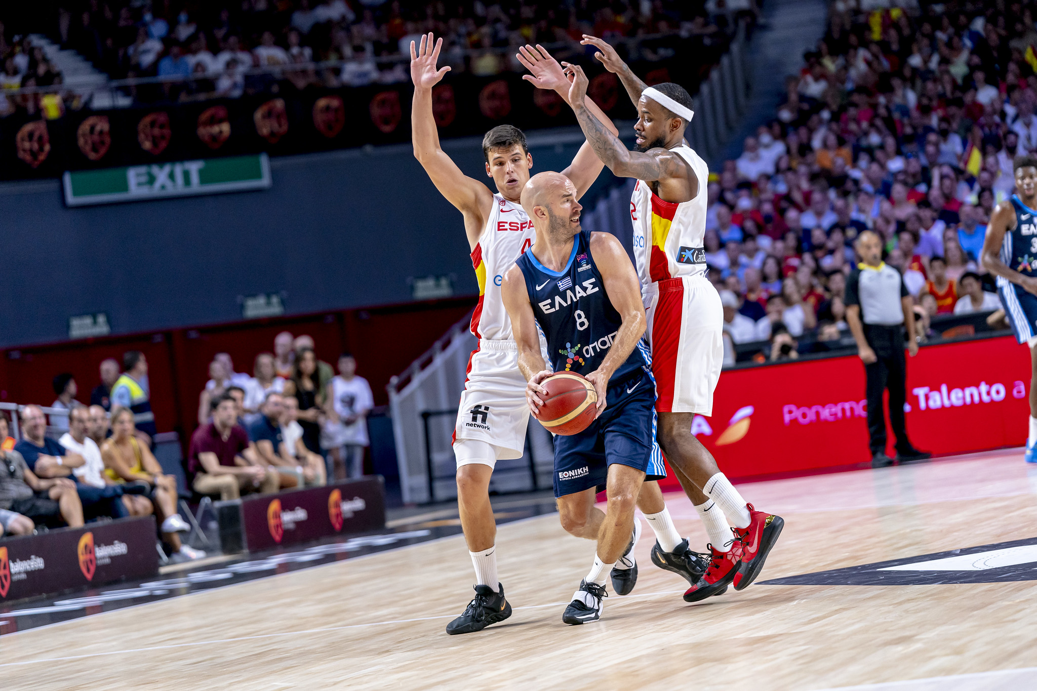 Ήττα για την Εθνική από την Ισπανία με 87-76