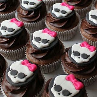 Cupcakes o Magdalenas de Monster High