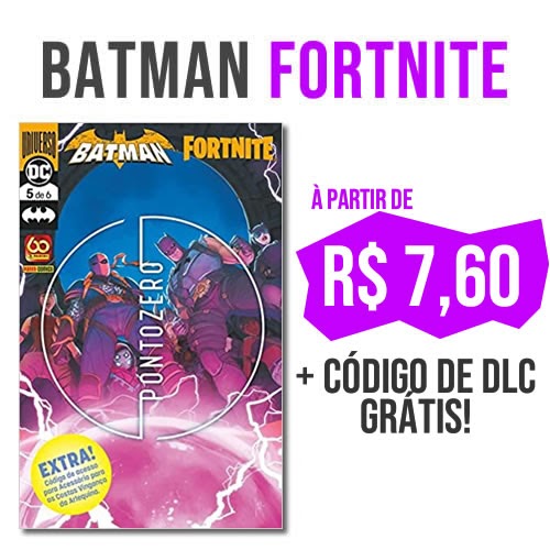 Batman' e 'Fortnite' têm mais um crossover nos quadrinhos