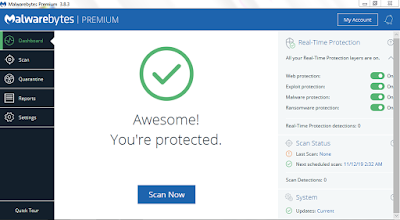 Download Malwarebytes Anti-Malware 3.8.3.2965 Full Premium Version