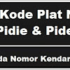 Kode Plat Nomor Kendaraan Pidie & Pidei Jaya