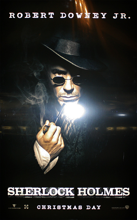 Sherlock Holmes 2009 movie poster