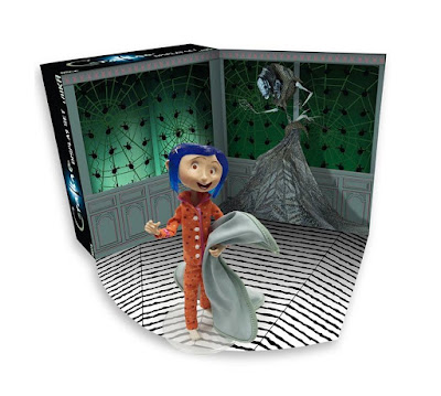 San Diego Comic-Con 2017 Exclusive Coraline Bendy Doll Display Set by NECA