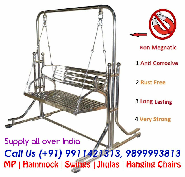 Stainless Steel Outdoor Jhula Contractors in Delhi, Stainless Steel Outdoor Jhula Contractors in India 