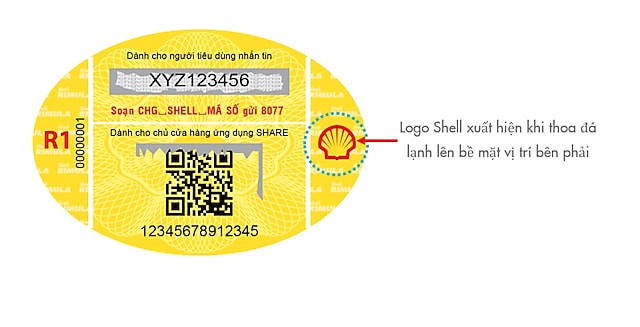 Kiểm tra nhớt Shell bằng phương pháp thoa đá lạnh