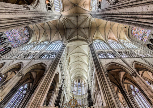 arquitectura-gotca-catedral-de-amiens-interior-bovedas-de-cruceria