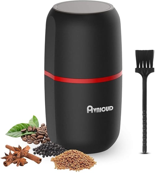 AVNICUD Coffee Grinder Electric with Stainless Steel Blades