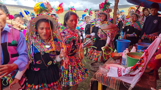 Karneval 2024 in meinen Landgemeinden in den Bergen Boliviens.