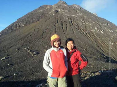 The peak of Merapi