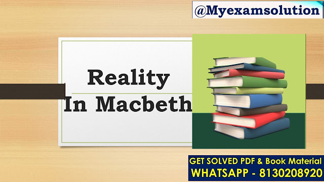 How does William Shakespeare use the concept of appearance vs. reality in Macbeth