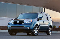 2012 Honda Pilot Touring Blue