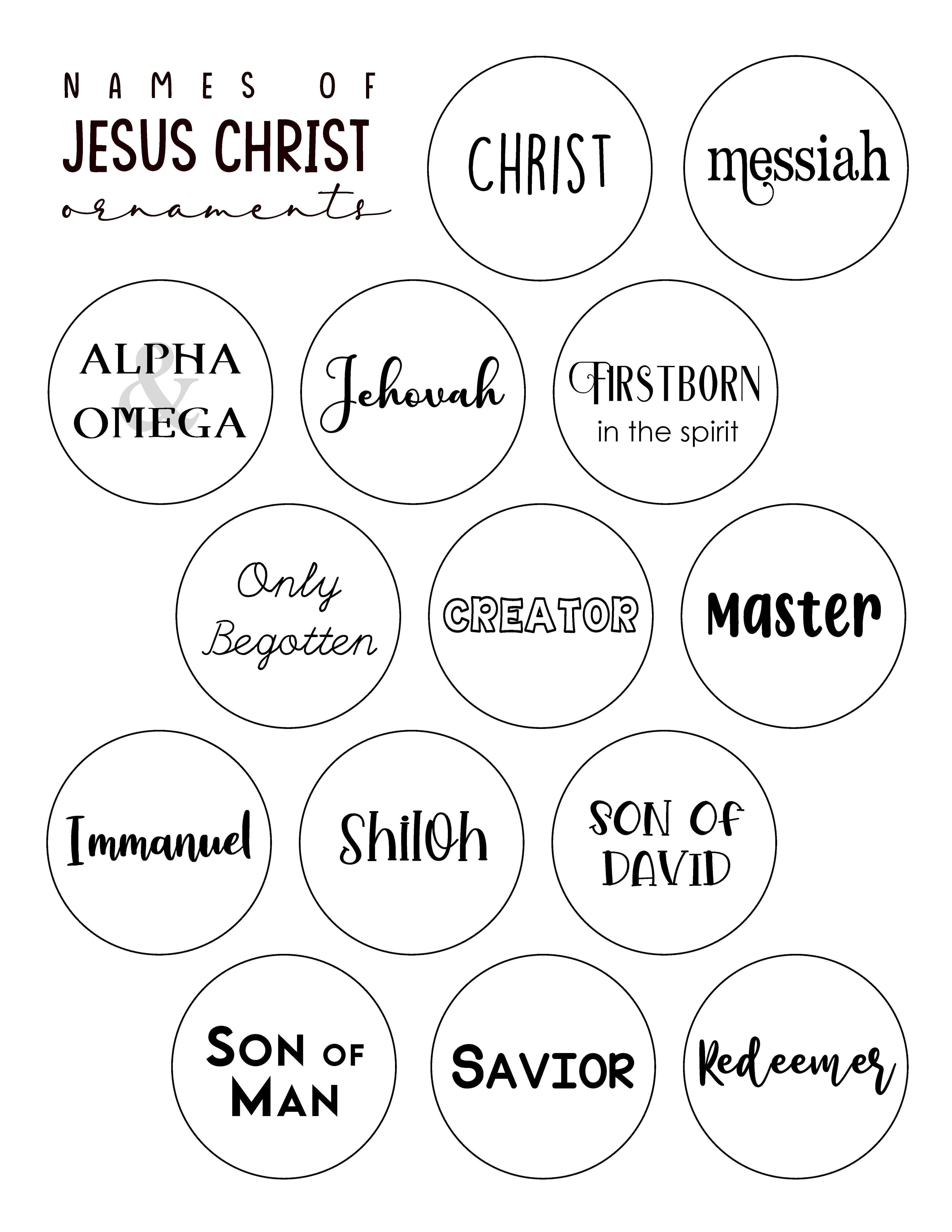 Hey Nonny Nonny: 25 Names of Christ
