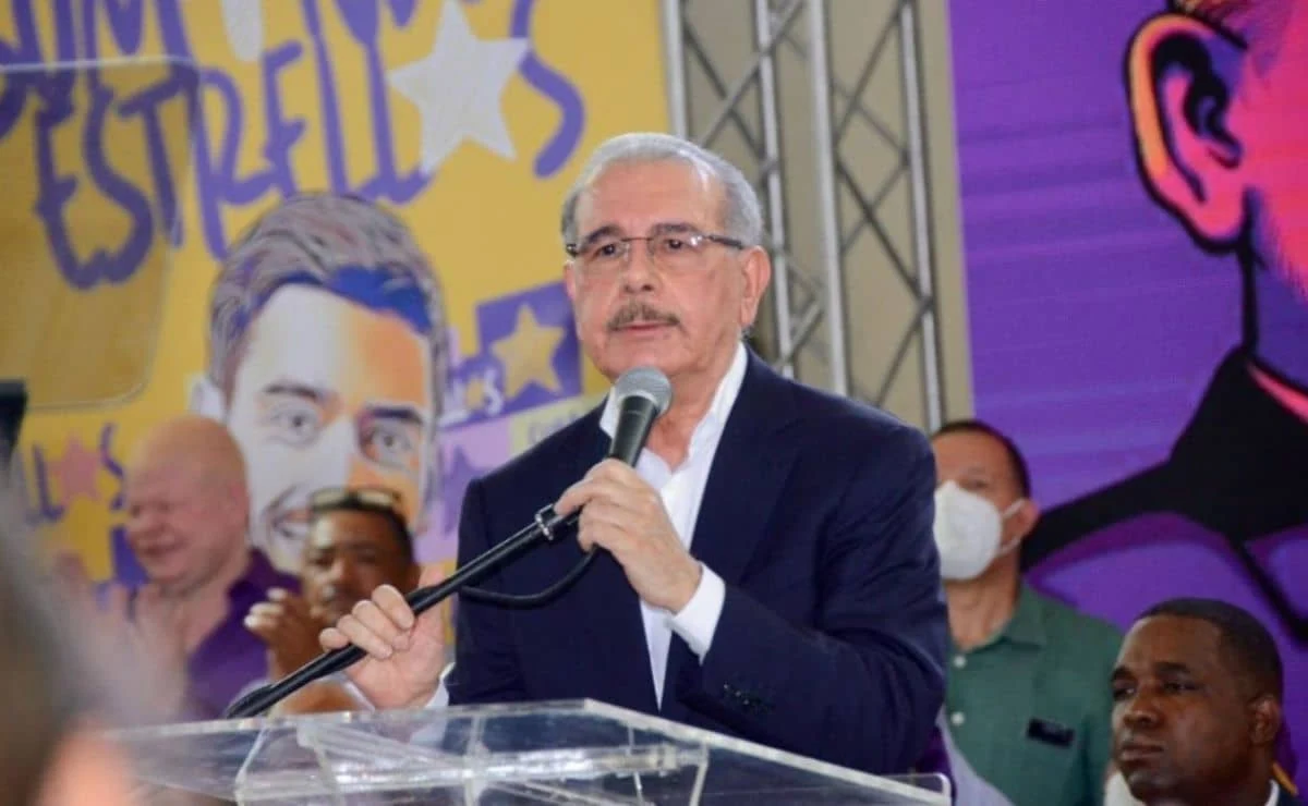 Danilo Medina, presidente del PLD