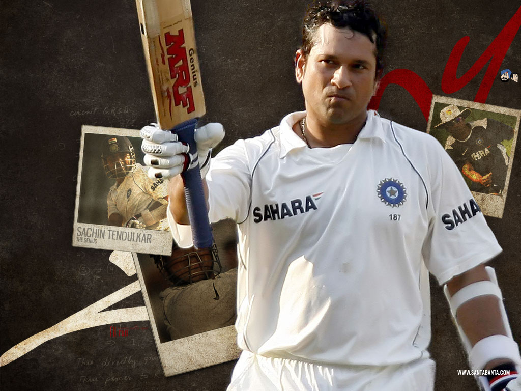 Fresh Wallpapers of Indian Cricketer Sachin Tendulkar