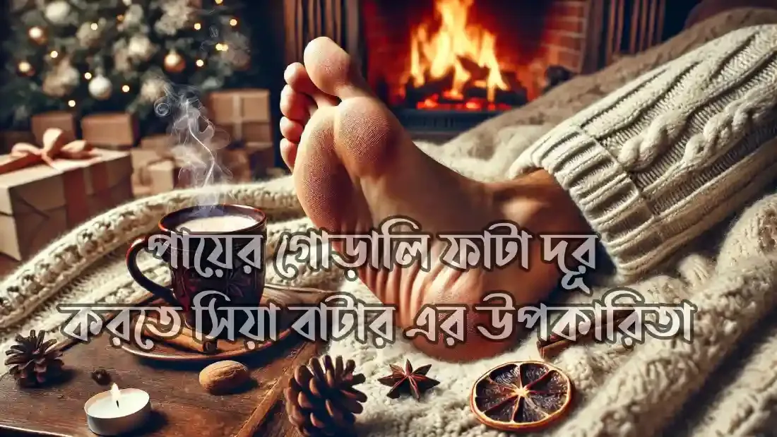 পায়ের-গোড়ালি-ফাটা-দূর-করতে-সিয়া-বাটার-এর-উপকারিতা