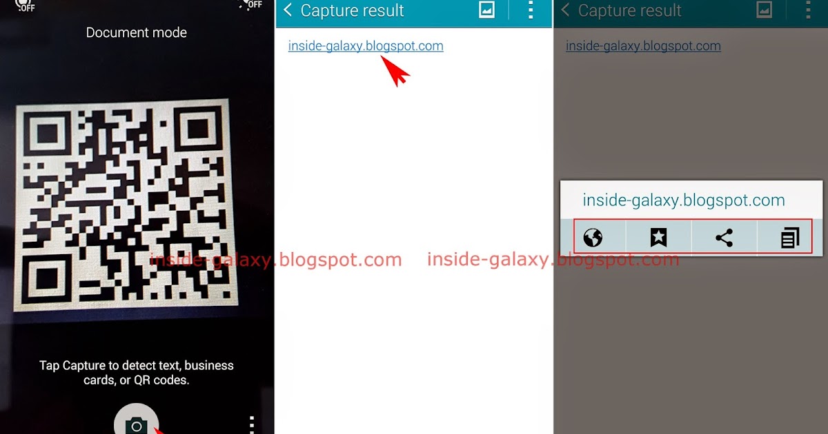 Inside Galaxy: Samsung Galaxy S5: How to Scan QR Code in ...