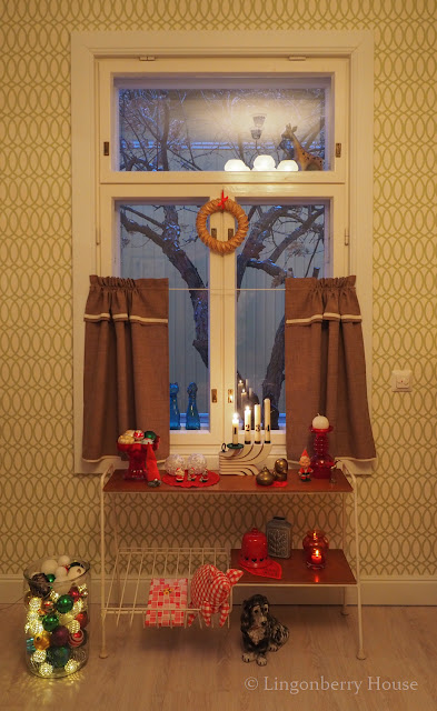 lingonberryhouse, joulukalenteri, advent calendar, luukku 5, window 5, adventtisunnuntai, design house stockholm, kynttelikkö, candelabra