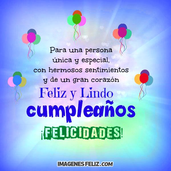 Feliz Cumpleaños para Alguien Especial