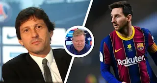 Koeman responds to PSG's attempts to lure Messi to Paris