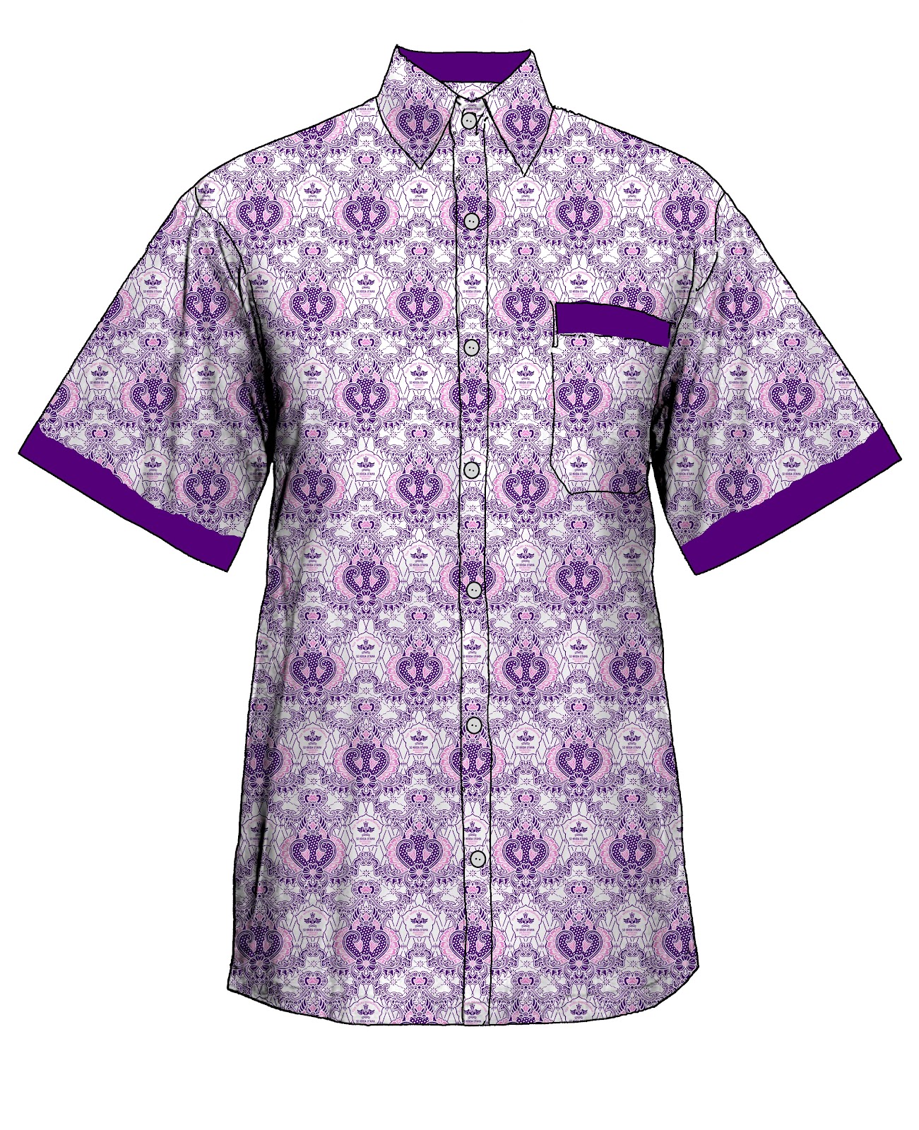 7 Model Baju Batik Seragam Sekolah Modern Terbaru 2016