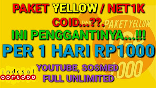  Bagi anda para pelanggan Indosat Ooredoo Cara Beli Paket Yellow Indosat, Paket Internet Super Murah
