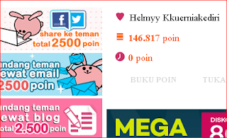 Cara Mendapat Pulsa Gratis dari Point-Web