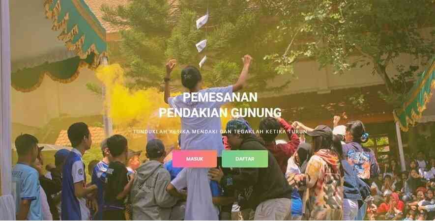 Source Code Aplikasi Pemesanan Tiket Pendakian Gunung [GRATIS]