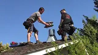 chimney replacement-Dismantling of metal chimneys is quicker