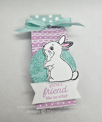 stampin up, easter bunny