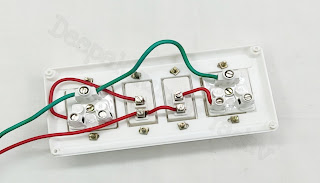 How to Make Electrical Extension Board at Home, wiring connection of extension