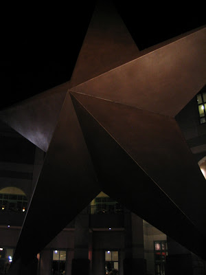 Sculpture outside Bob Bullock Museum, Austin...