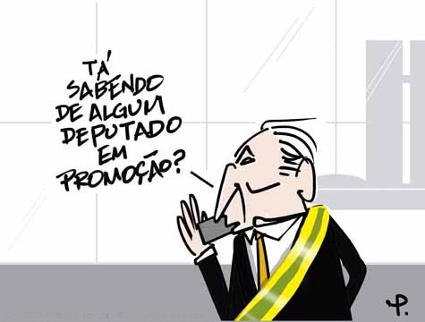 Resultado de imagem para temer comprando votos