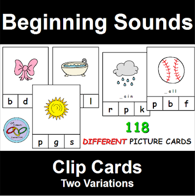 https://www.teacherspayteachers.com/Product/Beginning-Sounds-Clip-Cards-3317115