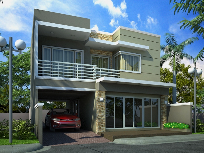 New home  designs  latest Modern  homes  front views terrace  