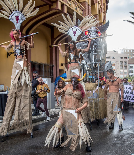 Antitaurina Zaragoza 2018 anti bullfight fiestas del Pilar 20178