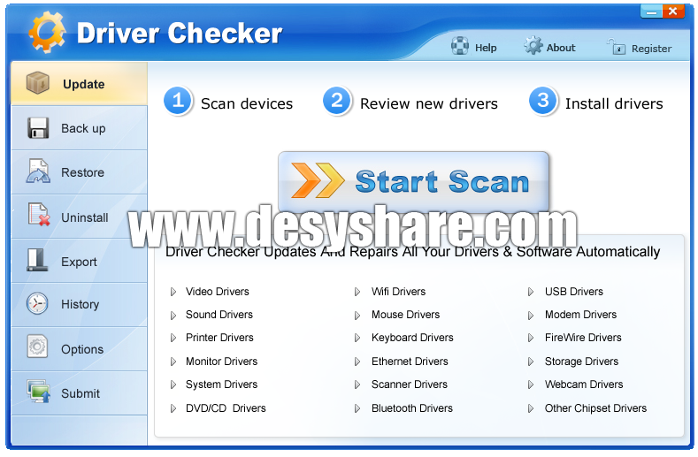 Driver Checker v2.7.5 2012 Full Version