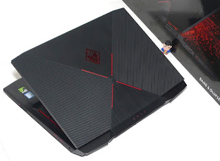 Jual Laptop Gaming HP Omen 15-ce501TX Core i7 Fullset