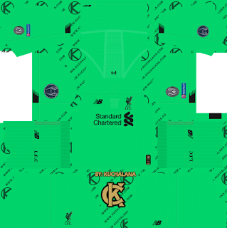 Liverpool FC 2019/2020 champions league Kit - Dream League Soccer Kits