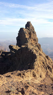 vista de pico más alto de Gran Canaria