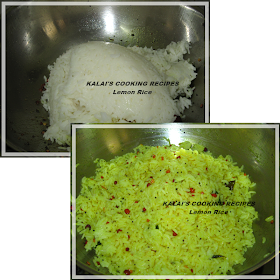 Lemon Rice | Elumiccai Saadam | எலுமிச்சை சாதம்