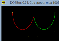 bezier curves with control points