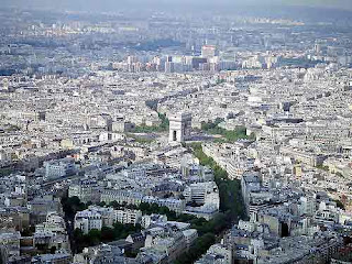 vue depuis tour eiffel