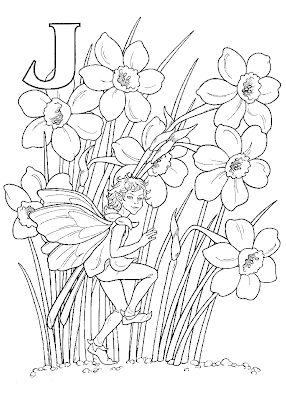 Fairy Coloring Pages on Fairy Coloring Pages