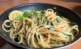 Lemon & Green Olive Pasta